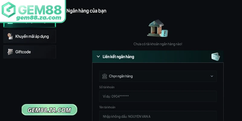 Điều kiện để rút tiền GEM88 thành công